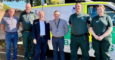 Frank Macnally - Coatbridge MP Frank McNally calls for more Scottish Ambulance Service investment following visit to town's ambulance station - dailyrecord.co.uk - Scotland