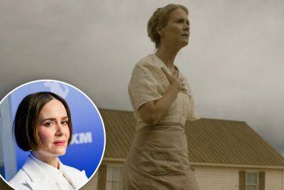 Horror - Sarah Paulson - Sarah Paulson all but confirms a ‘The Bear’ return: ‘So intimidated’ by the cast - nypost.com - New York - city New York