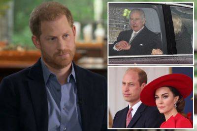 Harry Princeharry - Meghan Markle - Royal Family - prince Harry - Will Reeve - Grant Harrold - Charles - Charles Iii III (Iii) - Royal family ‘not thrilled’ over Prince Harry’s ‘GMA’ interview about King Charles’ health: ex-butler - nypost.com - Usa - state California