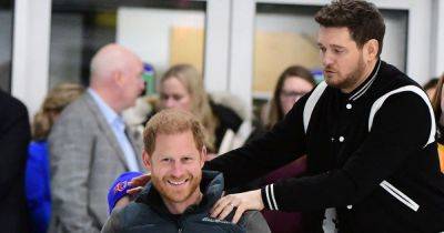 Harry Princeharry - Meghan Markle - prince Harry - Michael Buble - Frank Sinatra - Charles Iii - Prince Harry and Meghan Markle serenaded by Michael Buble after attempting wheelchair curling - ok.co.uk - Canada - city Vancouver