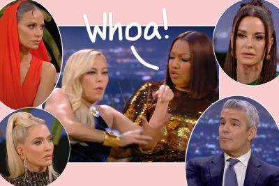 Andy Cohen - Kyle Richards - Erika Jayne - Garcelle Beauvais - Sutton Stracke Appears To Suffer Medical Emergency During Vicious RHOBH Reunion! Trailer HERE! - perezhilton.com - Reunion