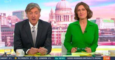 Susanna Reid - Richard Madeley - Laura Tobin - Sunday I (I) - ITV Good Morning Britain star rushed to hospital for emergency surgery after infection - dailyrecord.co.uk - Britain