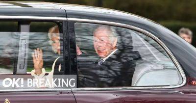 prince Harry - Clarence House - Charles - queen Camilla - Charles Iii III (Iii) - King Charles smiles and waves as he’s seen for first time following cancer diagnosis - ok.co.uk - Britain - state California - county Norfolk - county King And Queen