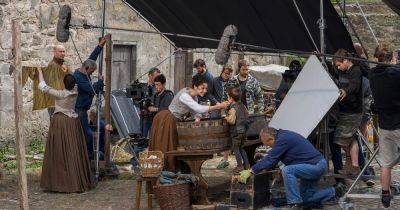Sam Heughan - Outlander's 'Blood of My Blood' new cast members unveiled as filming underway in Glasgow - dailyrecord.co.uk - county Lewis