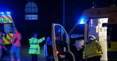 Two taken to hospital after ambulance and car crash - manchestereveningnews.co.uk - city Manchester - borough Manchester