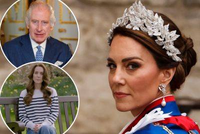 Meghan Markle - Royal Family - prince Harry - Kate Middleton - prince William - Charles - Charles Iii III (Iii) - Kate Middleton met privately with King Charles on day before announcing cancer diagnosis - nypost.com - Britain - county Prince William