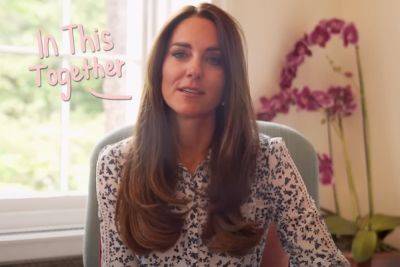 Princess Catherine Gave A Subtle Nod To Others Battling Cancer In Her Video Announcement! - perezhilton.com
