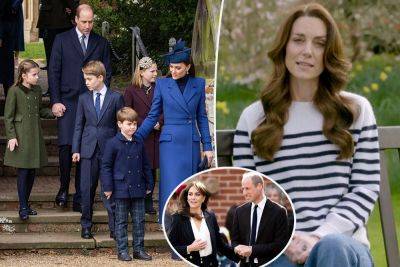 Royal Family - Kate Middleton - princess Charlotte - Carole Middleton - prince Louis - Louis Princelouis - Charlotte Princesscharlotte - prince William - Grant Harrold - Charles Iii III (Iii) - Kate Middleton, Prince William ‘sugarcoated’ cancer news to Louis — had ‘difficult conversation’ with George and Charlotte - nypost.com - county George - county Prince George - city Charlotte - county Prince William