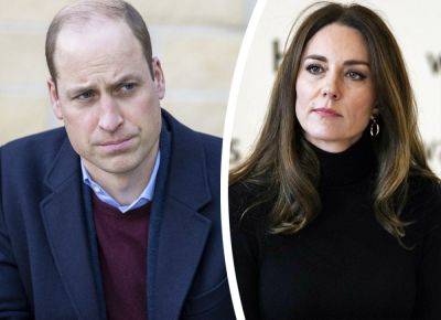 Williams - Why Princess Catherine Wanted To Share Cancer News Alone -- WITHOUT Prince William By Her Side! - perezhilton.com - county Prince William