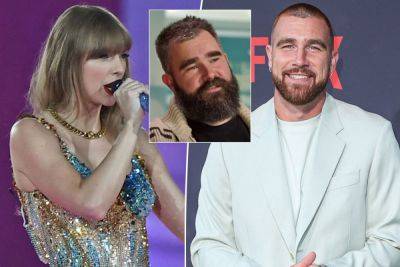 Travis Kelce - Jason Kelce - Travis Kelce Joins Big Bro Jason At Cancer Fundraiser In Philadelphia As Taylor Swift Continues Slaying In Singapore! - perezhilton.com - Singapore - city Singapore - city Kansas City