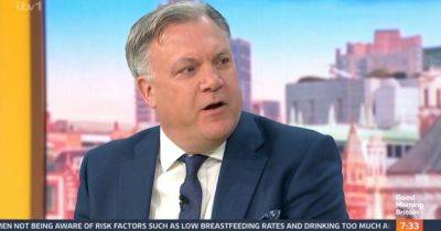 Susanna Reid - Chris Whitty - Richard Arnold - Ed Balls supported by Susanna Reid as he gives health update - dailyrecord.co.uk - Britain