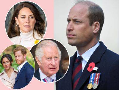 prince Harry - princess Charlotte - prince Louis - Williams - Charles Iii III (Iii) - princess Catherine - Prince William Struggling With Weight Of 'Immense Responsibility' Amid Dual Cancer Diagnoses In Royal Family - perezhilton.com - county Prince George - county Prince William