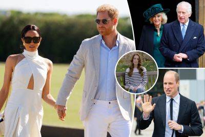 Harry Princeharry - Meghan Markle - Royal Family - prince Harry - Kate Middleton - Chris Ship - prince William - Charles Iii III (Iii) - Prince Harry and Meghan Markle ‘in informational blackout’ with Kate, Charles’ health updates: expert - nypost.com - county Prince William