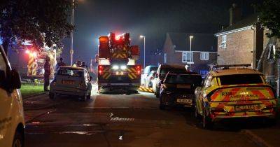 Eight people rescued after fire breaks out at flats in major emergency operation - manchestereveningnews.co.uk - city Manchester - county Oldham