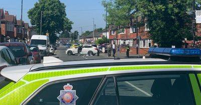 A.Greater - Child, 1, rushed to hospital after police flagged down on street - manchestereveningnews.co.uk - city Manchester
