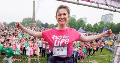 East Kilbride - East Kilbride breast cancer survivor takes centre stage at Scotland's biggest Race for Life - dailyrecord.co.uk - Britain - Ireland - Scotland