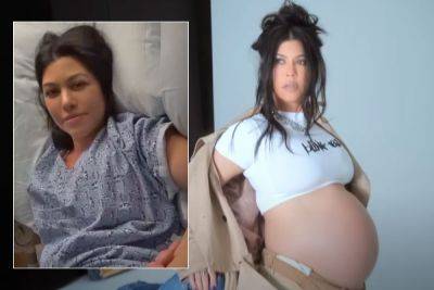 Kourtney Kardashian - Kim Kardashian - Kris Jenner - Travis Barker - Kourtney Kardashian Reveals What Led To ‘Terrifying’ Emergency Fetal Surgery For Son Rocky - perezhilton.com