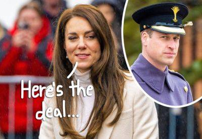 Kate Middleton - prince Louis - Princess Catherine's Cancer Treatment Is The Focus Of A New Texas-Sized Conspiracy Theory, BUT... - perezhilton.com - Britain - state Texas - Charlotte - county Prince George - Houston, state Texas - county Prince William