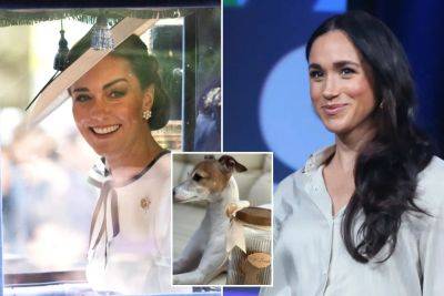 Meghan Markle - Royal Family - prince Harry - Kate Middleton - prince Louis - Charles - queen Camilla - Meghan Markle unveils new jam, dog biscuits as cancer stricken sister-in-law Kate Middleton returns to spotlight - nypost.com - Usa - Charlotte - county Prince George - county Prince William