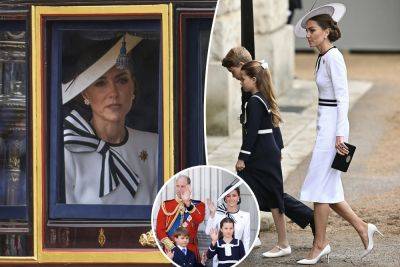 Royal Family - Buckingham Palace - Kate Middleton - Katie Nicholl - Kensington Palace - Charles - Charles Iii III (Iii) - Kate Middleton’s Trooping the Colour appearance took a toll on her health amid cancer battle: expert - nypost.com - county Prince William - county King - county Charles - London