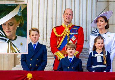 Kate Middleton - prince Louis - Katie Nicholl - Charles Iii III (Iii) - How Princess Catherine's Appearance At Trooping The Colour Took 'Its Toll' On Her Amid Cancer Treatment - perezhilton.com - Charlotte - county Prince George