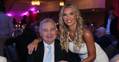 Christine Macguinness - Ruth Langsford - Eamonn Holmes - Eamonn Holmes seen in wheelchair after Ruth Langsford split as he poses with Christine McGuinness at Tric Awards - ok.co.uk - city London
