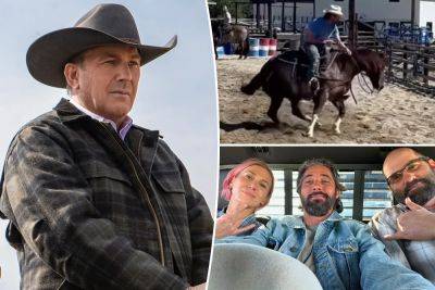 Gayle King - Kevin Costner - ‘Yellowstone’ cast shares Season 5 set photos after Kevin Costner’s official exit - nypost.com - state Texas - state Montana