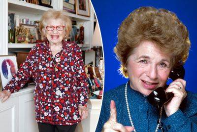 Kathy Hochul - Dr. Ruth Westheimer, America’s most famous sex therapist, dead at 96 - nypost.com - New York - Usa - Germany - city New York - city Manhattan