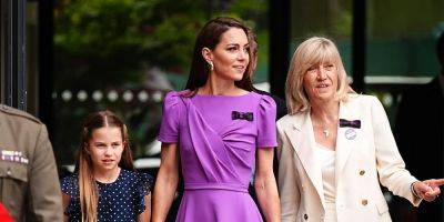 queen Elizabeth - Kate Middleton - Charlotte Princesscharlotte - Williams - Charles - princess Catherine - Kate Middleton Makes Rare Public Appearance at Wimbledon 2024 Amid Cancer Treatment Alongside Princess Charlotte & Pippa Middleton - justjared.com - Germany - Spain - Britain - state Indiana - county Prince William