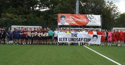 East Kilbride teen Alex Lindsay remembered at football tournament promoting mental health - dailyrecord.co.uk