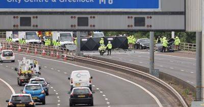 Horror crash on Glasgow M8 as emergency services rush to scene - dailyrecord.co.uk - Scotland