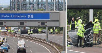 David Kennedy - Police Federation release M8 horror crash statement after two cops rushed to hospital - dailyrecord.co.uk - Scotland