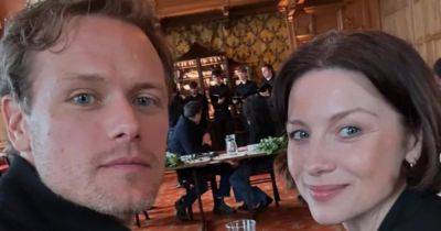 Sam Heughan - Jamie Fraser - Outlander cast shares emotional farewell at final season read-through in iconic castle - dailyrecord.co.uk - Scotland