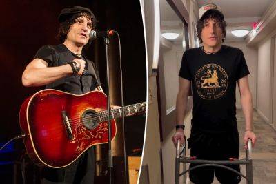 Musician Jesse Malin gives health update after revealing he was partially paralyzed following spinal stroke - nypost.com - New York - Argentina