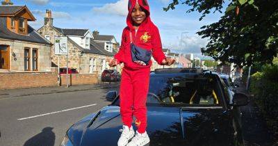 Five-year-old Hamilton boy who's battling rare lung cancer thrilled by spin in a Lambo - dailyrecord.co.uk - city Hamilton