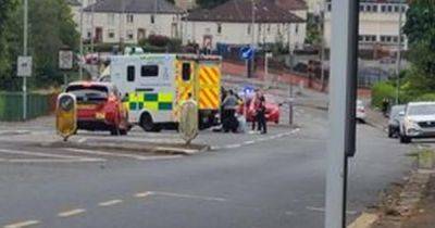 Woman charged after horror smash flips car on roof as two rushed to hospital - dailyrecord.co.uk - Scotland