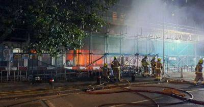 Dagenham fire: More than 100 evacuated and two taken to hospital - manchestereveningnews.co.uk