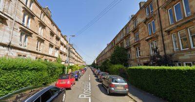 Woman rushed to hospital after 'two yobs break into Glasgow flat block' - dailyrecord.co.uk - Scotland