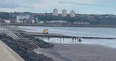 Victoria Hospital - Woman rushed to hospital after being rescued from water at Scots beach - dailyrecord.co.uk - Scotland