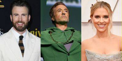 Chris Evans - Robert Downey - Scarlett Johansson - Marvel Salaries Revealed for Every Star, Including Robert Downey, Jr.'s Huge Doctor Doom Payday! - justjared.com