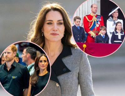 Meghan Markle - prince Harry - prince Louis - How Princess Catherine Is Ignoring ‘Drama’ & Prioritizing Her Family Instead Amid Cancer Battle! - perezhilton.com - Charlotte - county Prince George - county King - city Elizabeth