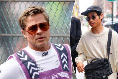 Angelina Jolie - Brad Pitt - Brad Pitt ‘extremely concerned’ about estranged son Pax Jolie’s recovery after terrifying e-bike crash: report - nypost.com