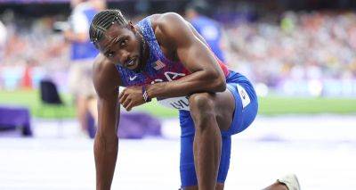 Olympics - Noah Lyles - Noah Lyles Wins Bronze Medal at Olympics' 200m Race, Then Reveals He Has COVID - justjared.com - Usa - France - city Paris, France