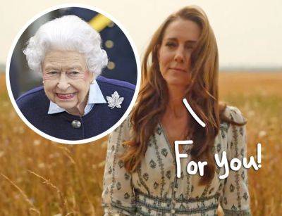 Kate Middleton - Elizabeth Ii II (Ii) - Princess Catherine Included Sentimental Nod To Queen Elizabeth In Cancer Video -- LOOK! - perezhilton.com - county Hall - county Norfolk - county Prince William