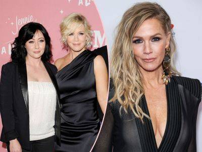 Shannen Doherty - Jennie Garth Reveals Secret IVF Treatment & Double Hip Replacement Surgeries After Shannen Doherty's Passing - perezhilton.com - Reunion