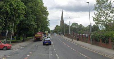 Bus driver rushed to hospital after substance hurled at him on main road - manchestereveningnews.co.uk - city Manchester