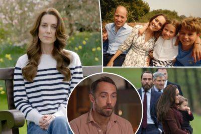 Royal Family - Kate Middleton - Carole Middleton - prince William - Michael Middleton - Pippa Middleton - Kate Middleton’s brother James gives an update on her cancer journey in TV interview - nypost.com - France - county Prince William