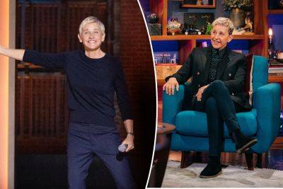 Ellen Degeneres - Ellen DeGeneres, 66, reveals triple diagnosis: ‘I could disintegrate in the shower’ - nypost.com