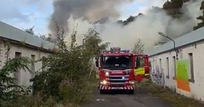 Headlines - Huge fire breaks out at derelict Scots hospital as residents warned to keep windows closed - dailyrecord.co.uk - Scotland