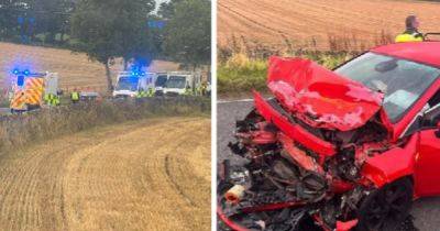 Man reported after two car crash in Fife left four women in hospital - dailyrecord.co.uk - Scotland